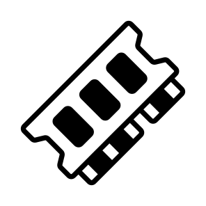 Data, Tech, Ram, Memory, Chip icon