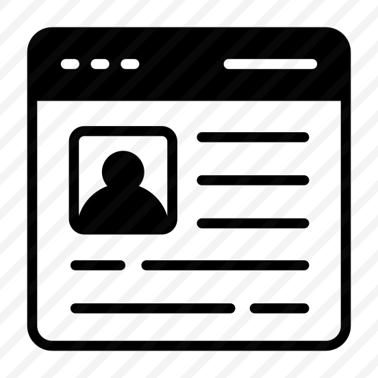 Data, Web, Profile, Online, User preview
