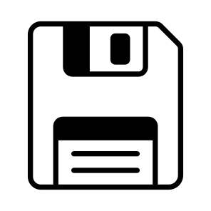 Floppy, Disk, Media, Drive, Storage icon