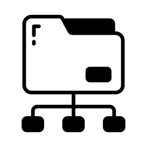Folder, Shared, Access, Files, Data icon