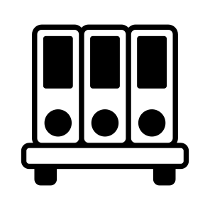 Binder, Files, Folder, Paper, Storage icon