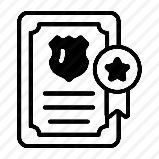 Certificate, Degree, Award, Credential, Police preview