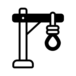 Death, Rope, Noose, Execution, Law icon