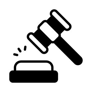 Gavel, Hammer, Order, Law, Legal icon
