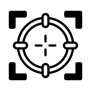 Gun, Aim, Target, Weapon, Shot icon