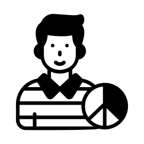 Peace, Activist, Rights, Justice, Protester icon