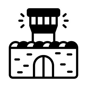 Prison, Siren, Alarm, Alert, Jail icon