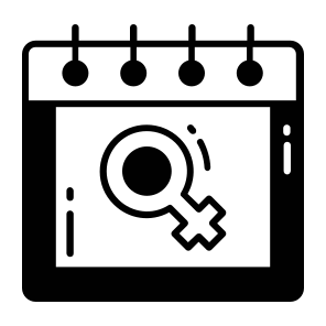 Calendar, Empowerment, Women Day, Feminism, Schedule icon