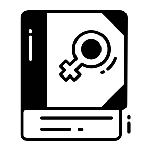 Feminism, Feminine, Female, Education, Women Day icon