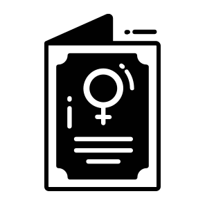 Greeting, Card, Women Day, Gender, Affection icon