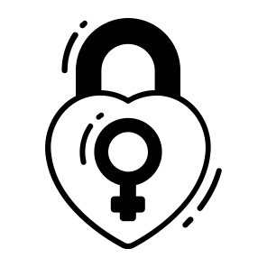 Love, Padlock, Lock, Women Day, Affection icon