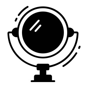 Mirror, Reflector, Glass, Vanity, Reflection, icon