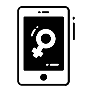 Mobile, Women, Day, Feminism, Gender Symbols, Cell Phone, icon