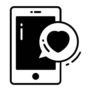 Romantic, Conversation, Chatting, Chat, Women, Day, icon