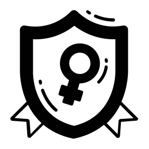 Shield, Badge, Women Day, Award, Gender, icon