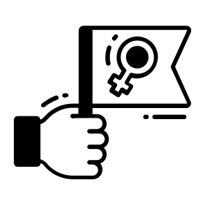 Women Rights, Domestic, Violence, Aggression, Flag icon