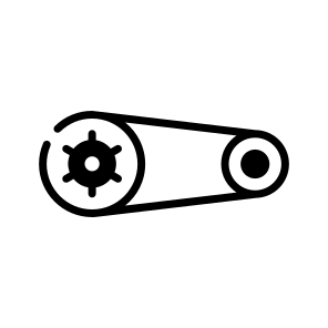 Car, Belt, Timing, Chain, Gear, Teeth, Sprocket icon