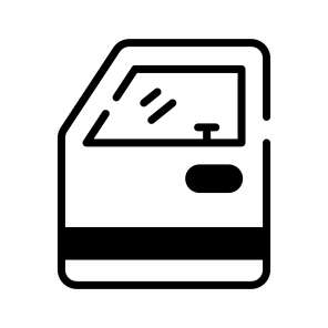 Car, Door, Automotive, Spare, Parts, Vehicle, Service icon