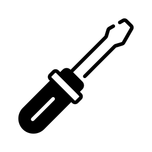 Screwdriver, Tool, Instrument, Repair, Technical, Car, Service icon