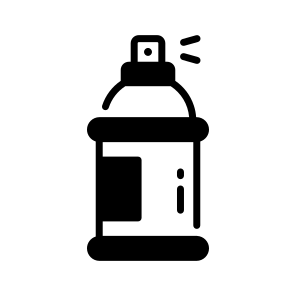 Spray, Paint, Can, Container, Aerosol, Packaging, Transport icon