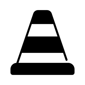 Traffic, Cone, Construction, Caution, Road, Safety, Warning icon
