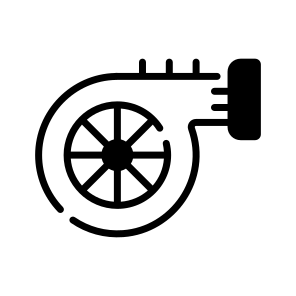Turbo, Engine, Charger, Turbocharger, Turbine, Automotive, Vehicle icon
