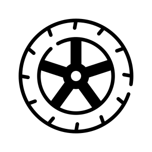 Tyre, Tire, Wheel, Vehicle, Automotive, Transportation, Car icon