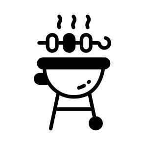 Bbq, Barbecue, Grill, Roasting, Food icon