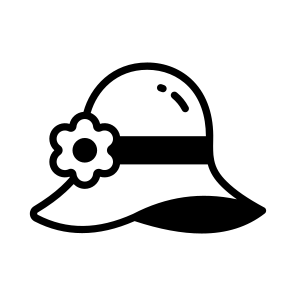 Beach, Hat, Cap, Headwear, Apparel icon