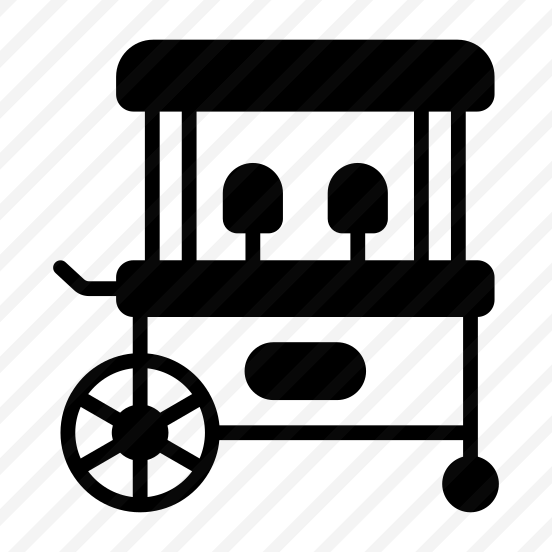 Candy, Sweet, Cart, Trolley, Booth preview