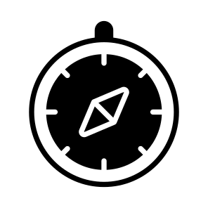 Compass, Orientation, Direction, Navigator, Indicator icon