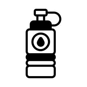 Flask, Aqua, Drink, Beverage, Water icon