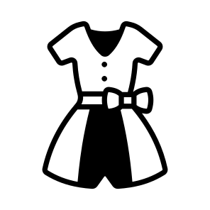 Frock, Dress, Attire, Outfit, Costume icon