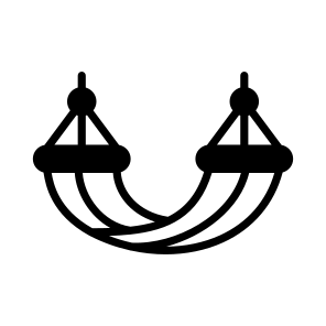 Hammock, Swing, Bed, Hanging, Outdoor icon