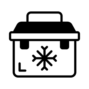 Icebox, Cooler, Chiller, Freezer, Container icon