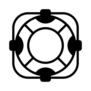 Lifebuoy, Buoy, Safety, Rescue, Preserver icon