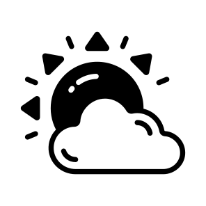 Morning, Sunshine, Sunrise, Cloud, Partly icon