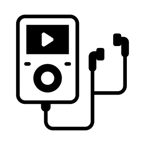 Music, Media, Multimedia, Player, Device icon