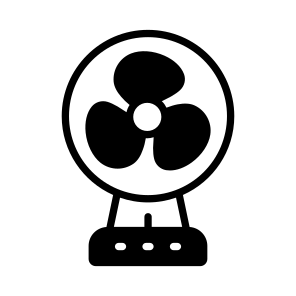 Pedestal, Fan, Cooling, Air, System icon
