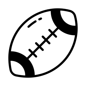 Rugby, Football, Ball, Sport, Game icon