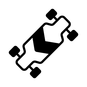 Skateboard, Skating, Ride, Vehicle, Sport icon