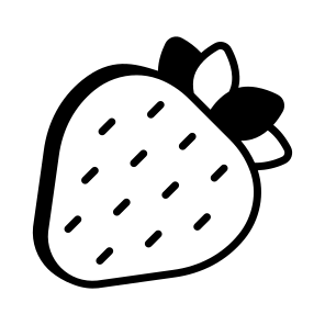 Strawberry, Berry, Fruit, Food, Tropical icon