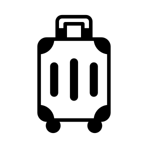Suitcase, Handbag, Luggage, Baggage, Travel icon