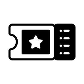 Ticket, Coupon, Pass, Stamp, Entry icon
