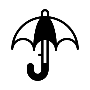 Umbrella, Sunshade, Parasol, Shade, Protection icon