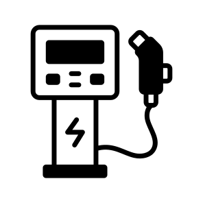 Charging Station, Ev, Rechargeable Station, Renewable Energy, Sustainable Energy icon