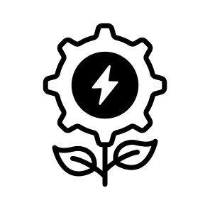 Eco Energy, Green Energy, Sustainable, Renewable, Eco Power icon