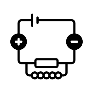 Electric Circuit, Power Circuit, Electronic Circuit, Open Circuit, Conductive icon