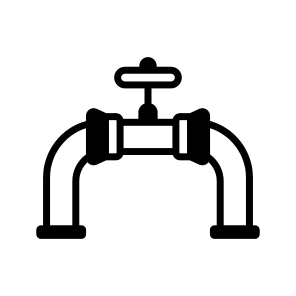 Gas Pipeline, Pipe, Valve, Oil Pipeline, Pipe Fitting icon