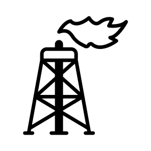 Gas Tower, Gas Rig, Oil Rig, Gas Industry, Fire Tower icon